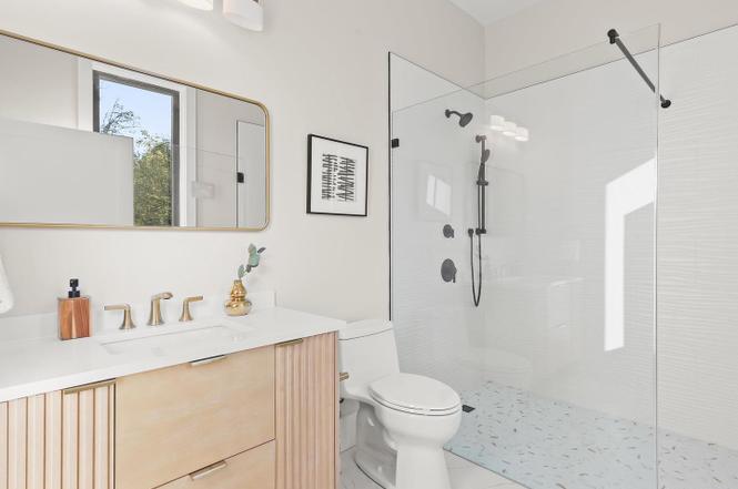 Manor Lane — bathroom and fixtures — photo 31
