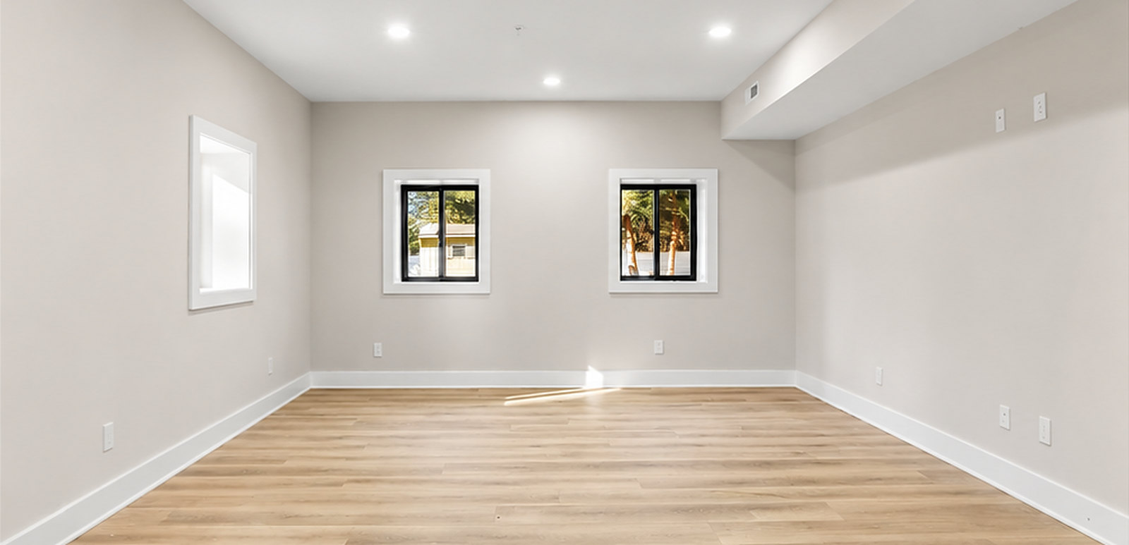 Interior painting with finished walls, trim and ceiling by Redux LLC